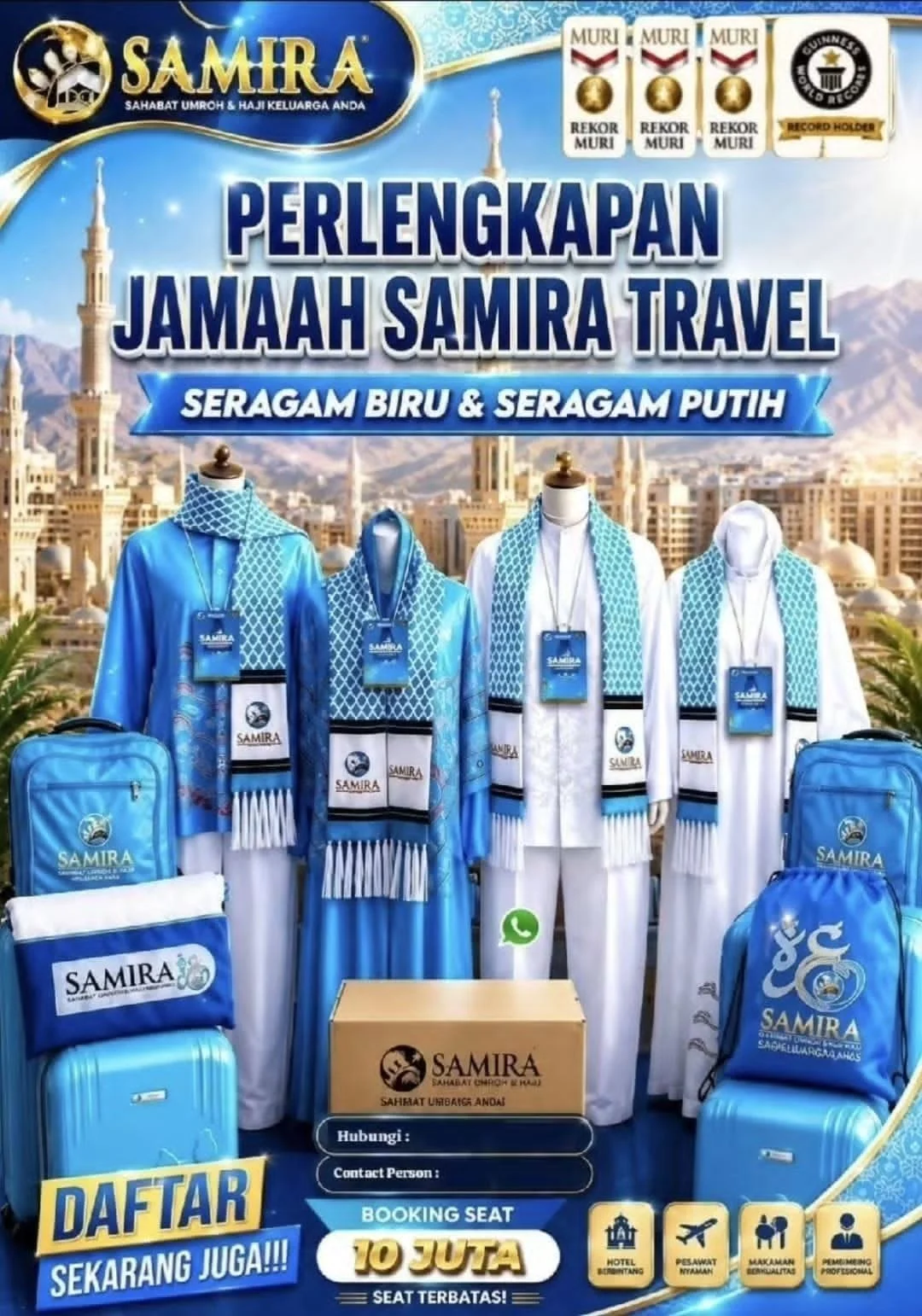 perlengkapan umroh samira batam